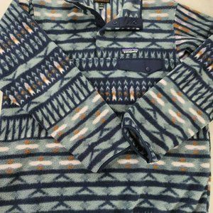 Patagonia Synchilla Aztec Snap T Fleece